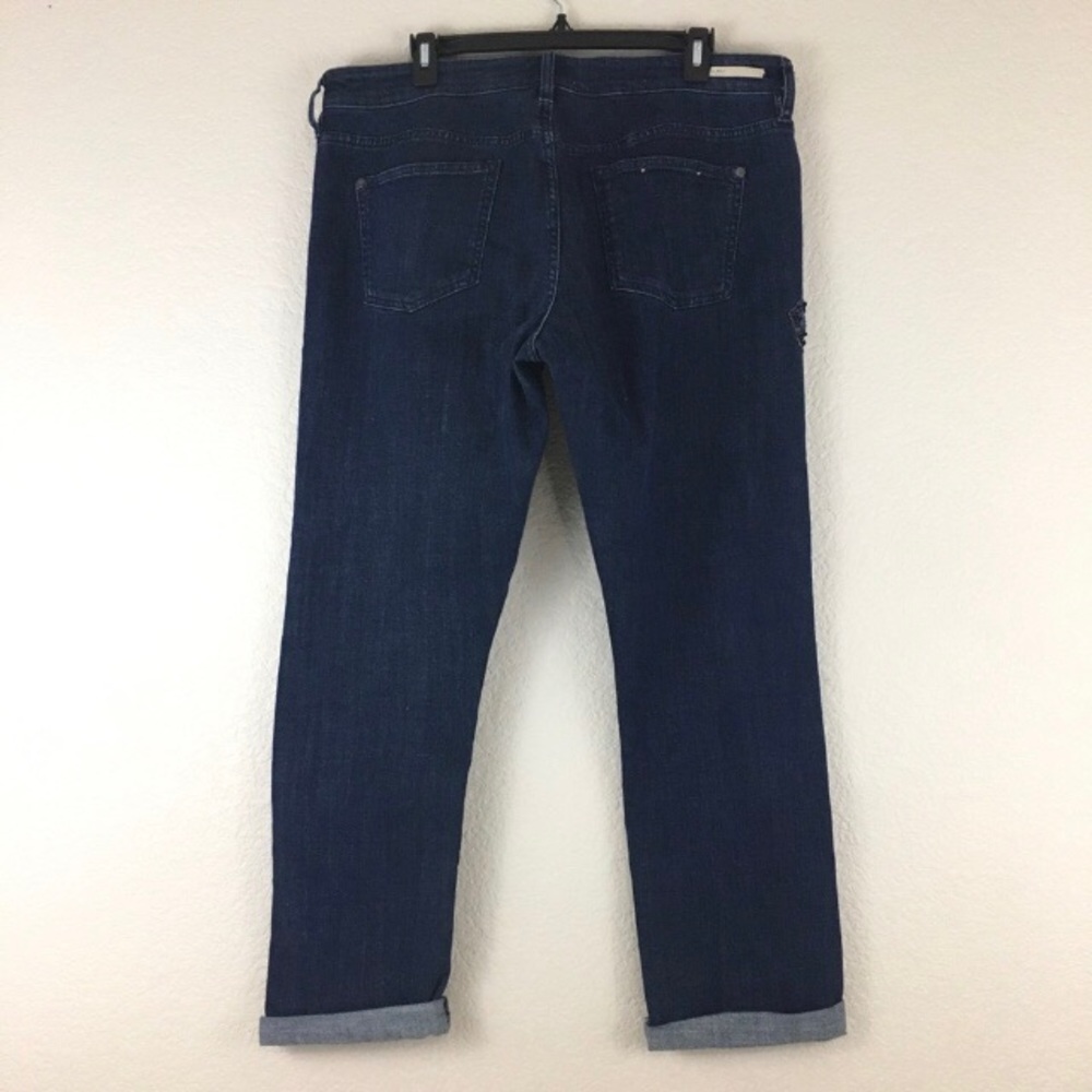 Anthropologie Pilcro & Letterpress Sequin Slim Boyfriend Jeans Size 31 - Picture 11 of 15
